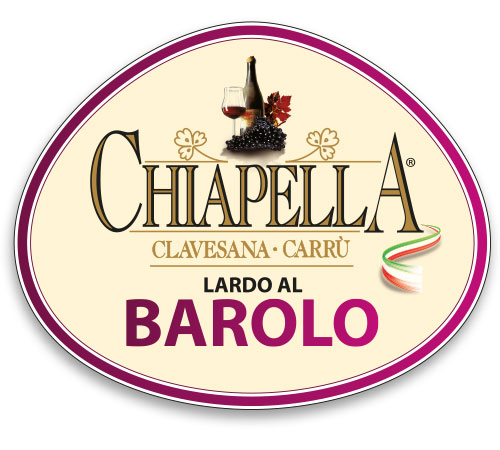 Etichetta Bacon met barolo Chiapella