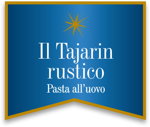 Etichetta Tajarin rustico tagliatelle Chiapella