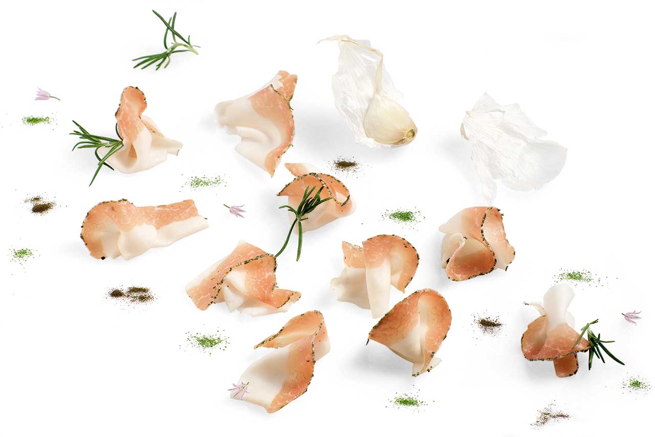 Lardo with rosemary