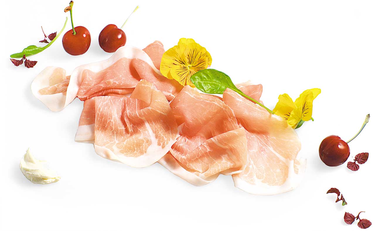 Prosciutto crudo from Parma (raw)