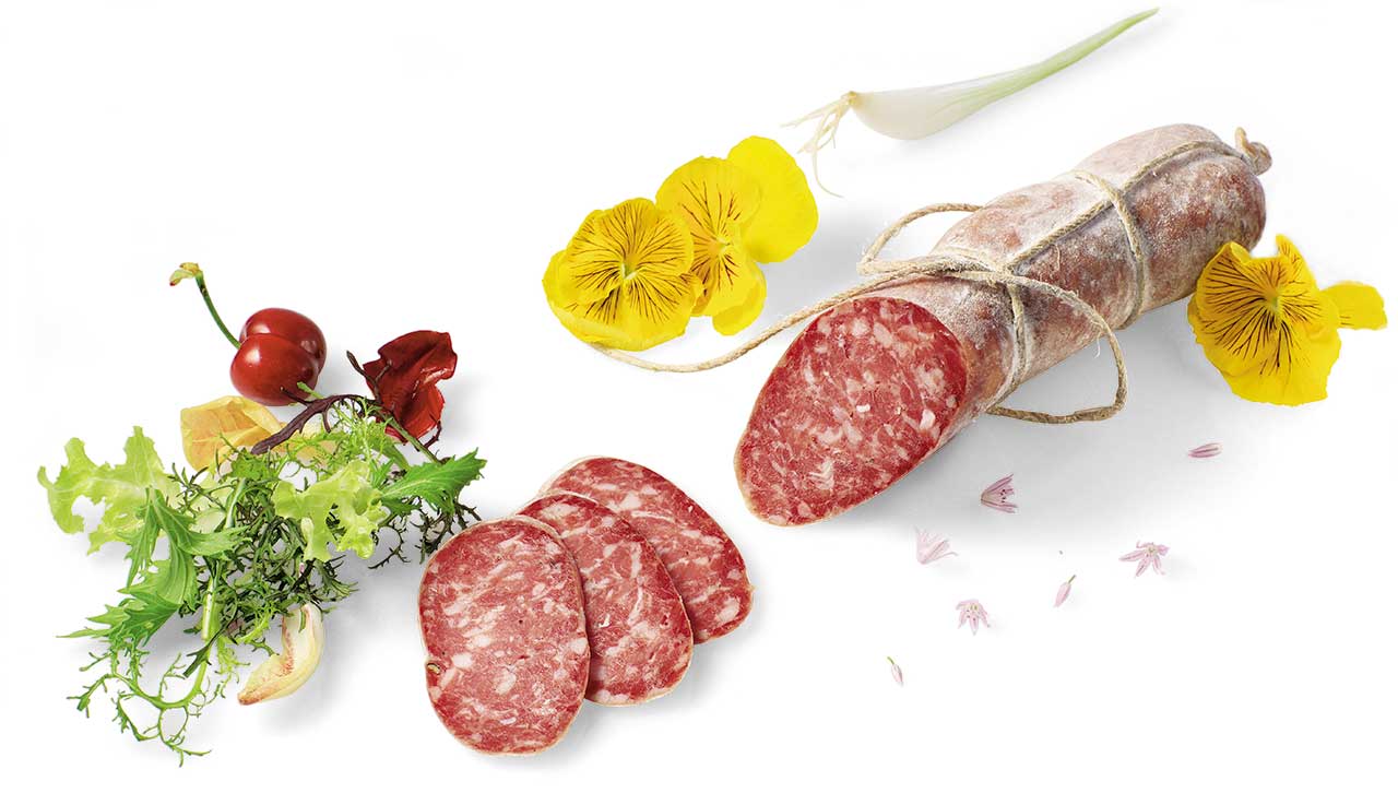 Biologische salami uit de Langhe